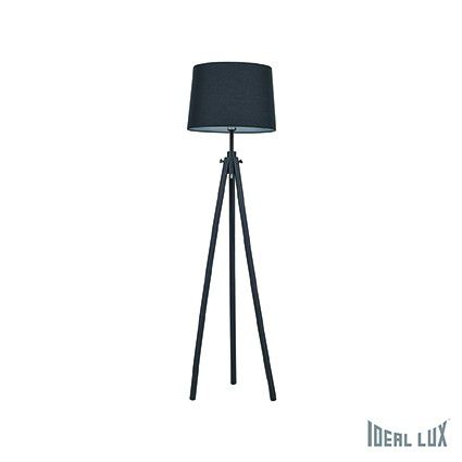 stojací lampa Ideal lux York PT1 121437 1x60W E27  - přírodní materiály - Dekolamp s.r.o.