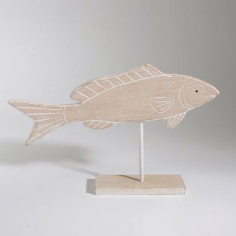 Ryba dřevo 40x6x25,5cm - Veselá Žena.cz