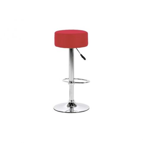 Barová židle Dump, červená SCHDN0000051465 SCANDI - Designovynabytek.cz
