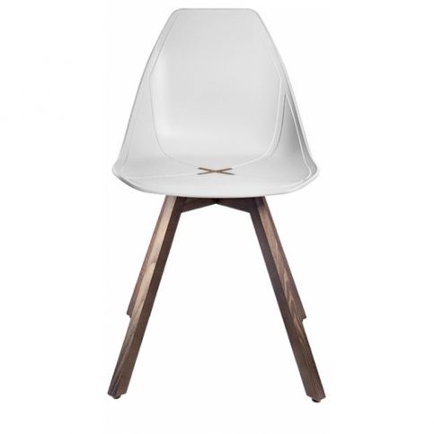 Designová židle X Chair Wood, bílá - Designovynabytek.cz