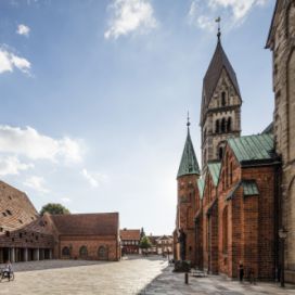 Obnova katedrály Kannikegården v Ribe