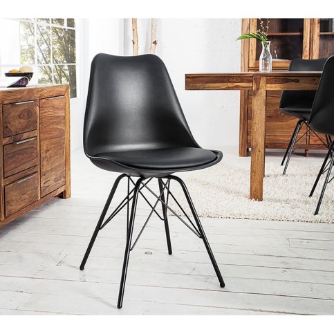 INV Židle LUTON černá-černá - Design4life