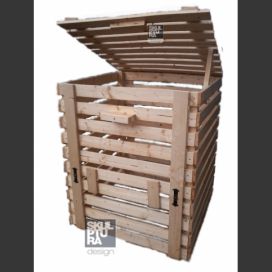 Z MASIVU CZ: Komposter dřevěný - komposter 400l