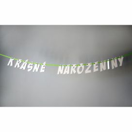 Narozeninová girlanda Unlimited Design for kids