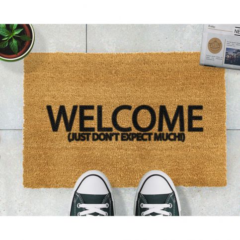 Rohožka Artsy Doormats Welcome Don\'t Expect Much, 40 x 60 cm - Bonami.cz