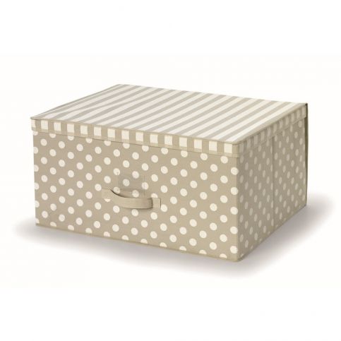 Béžový uložný box s víkem Cosatto Trend, 45 x 60 cm - Bonami.cz