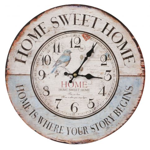 Nástěnné hodiny - Home Sweet Home (35538) - aaaHome.cz