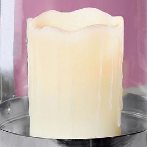 Led vosková svíčka - Velký Košík