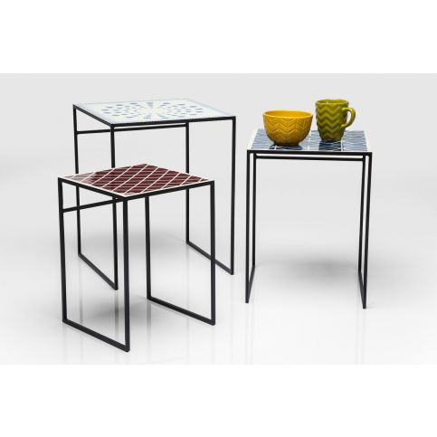 Odkládací stolek Bullabu (3/Set) - KARE