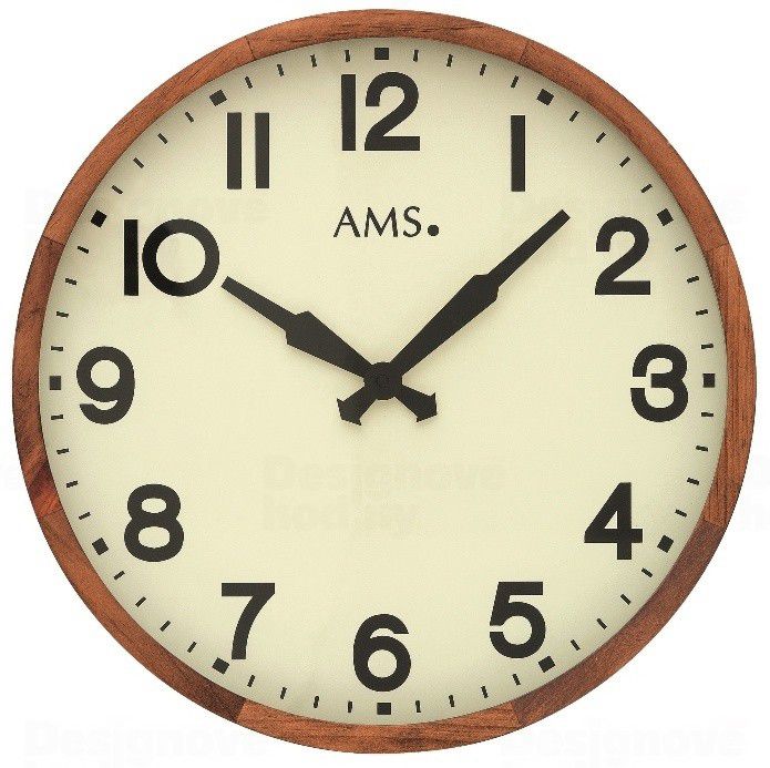 Nástěnné hodiny 9535 AMS 40cm - FORLIVING