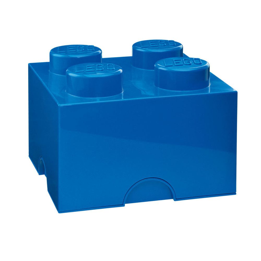Modrý úložný box čtverec LEGO® - Bonami.cz