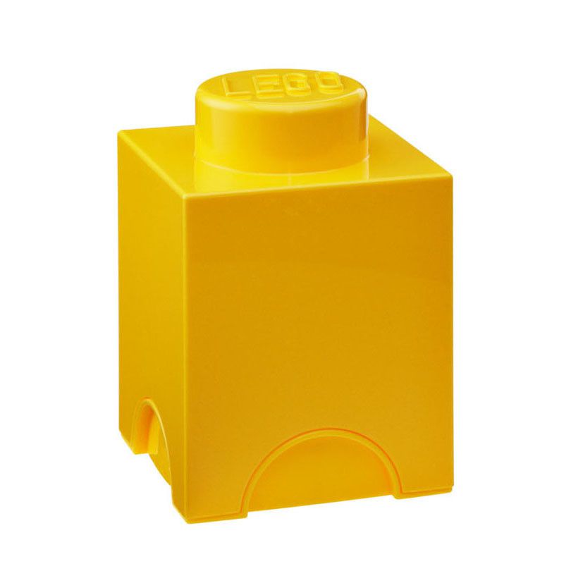 Žlutý úložný box LEGO® - Bonami.cz