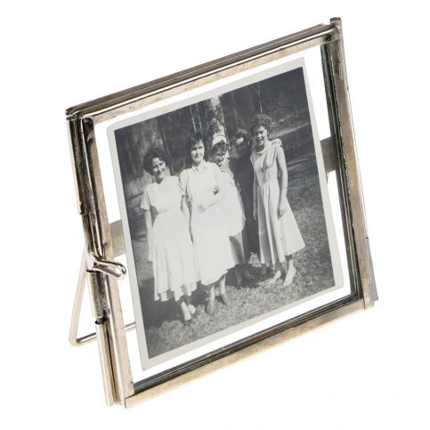 Stříbrný rámeček na fotografii Rex London Brass, 8 x 8 cm - Bonami.cz