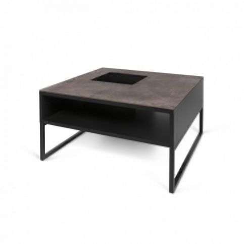 TH Designový konferenční stolek LAVERO (Keramika - černé nohy)  - Design4life