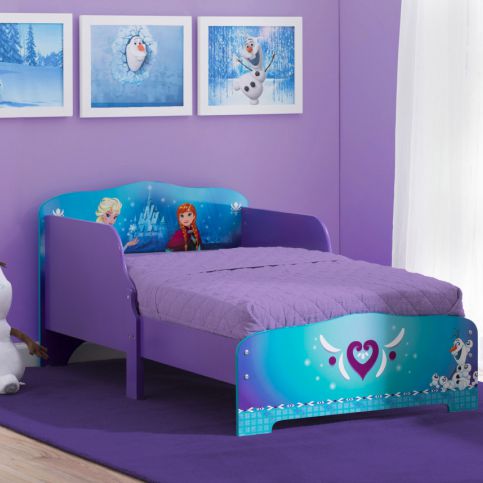 Forclaire Dětská dřevěná postel Frozen - ATAN Nábytek
