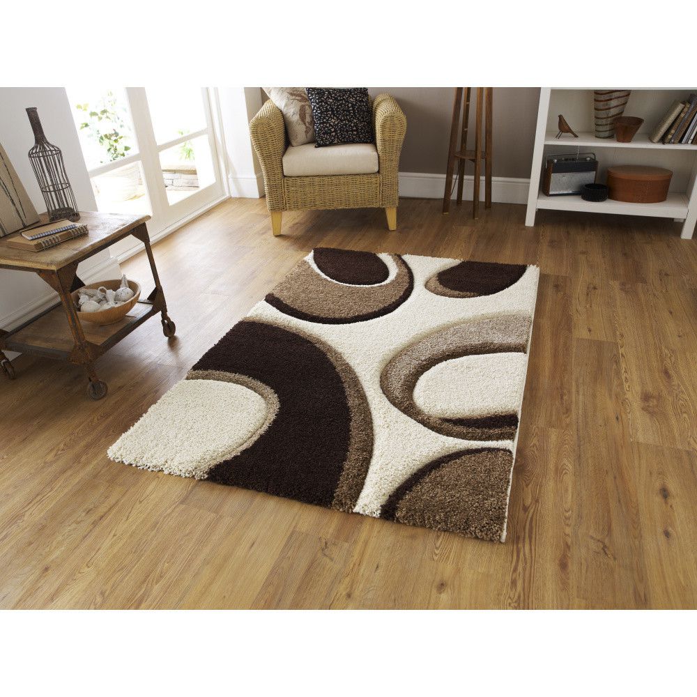 Hnědo-béžový koberec Think Rugs Fashion, 160  x  220 cm - Bonami.cz