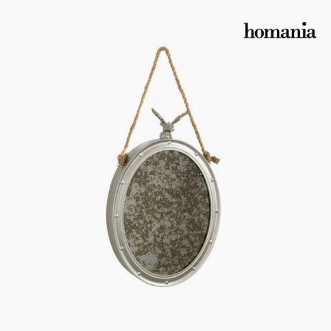 Kovové zrcadlo s provázkem by homania (65480) - aaaHome.cz