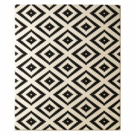 Krémovo-černý koberec Hanse Home Hamla Diamond, 80 x 150 cm Bonami.cz