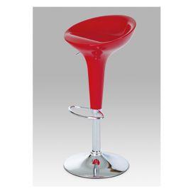 Autronic Barová židle AUB-9002 RED - Červená