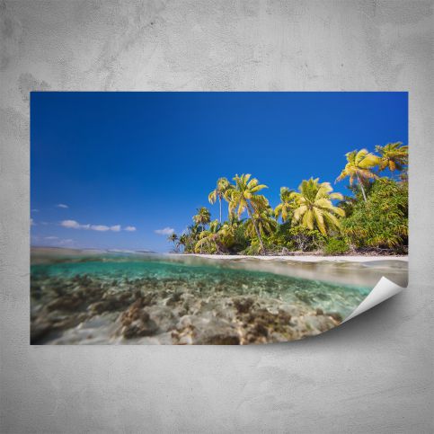 Plakát - Pláž Seychely (120x80 cm) - PopyDesign - Popydesign
