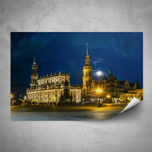 Plakát - Historické náměstí (120x80 cm) - PopyDesign - Popydesign