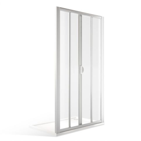 XXL posuvné sprchové dveře SMD2 pro instalaci do niky 110 cm chrom, sklo čiré 354-1100000-01-02 - Aquakoupelna.cz