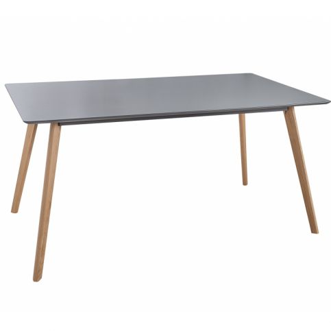 INV Jídelní stůl Valio 160cm grafit - Design4life