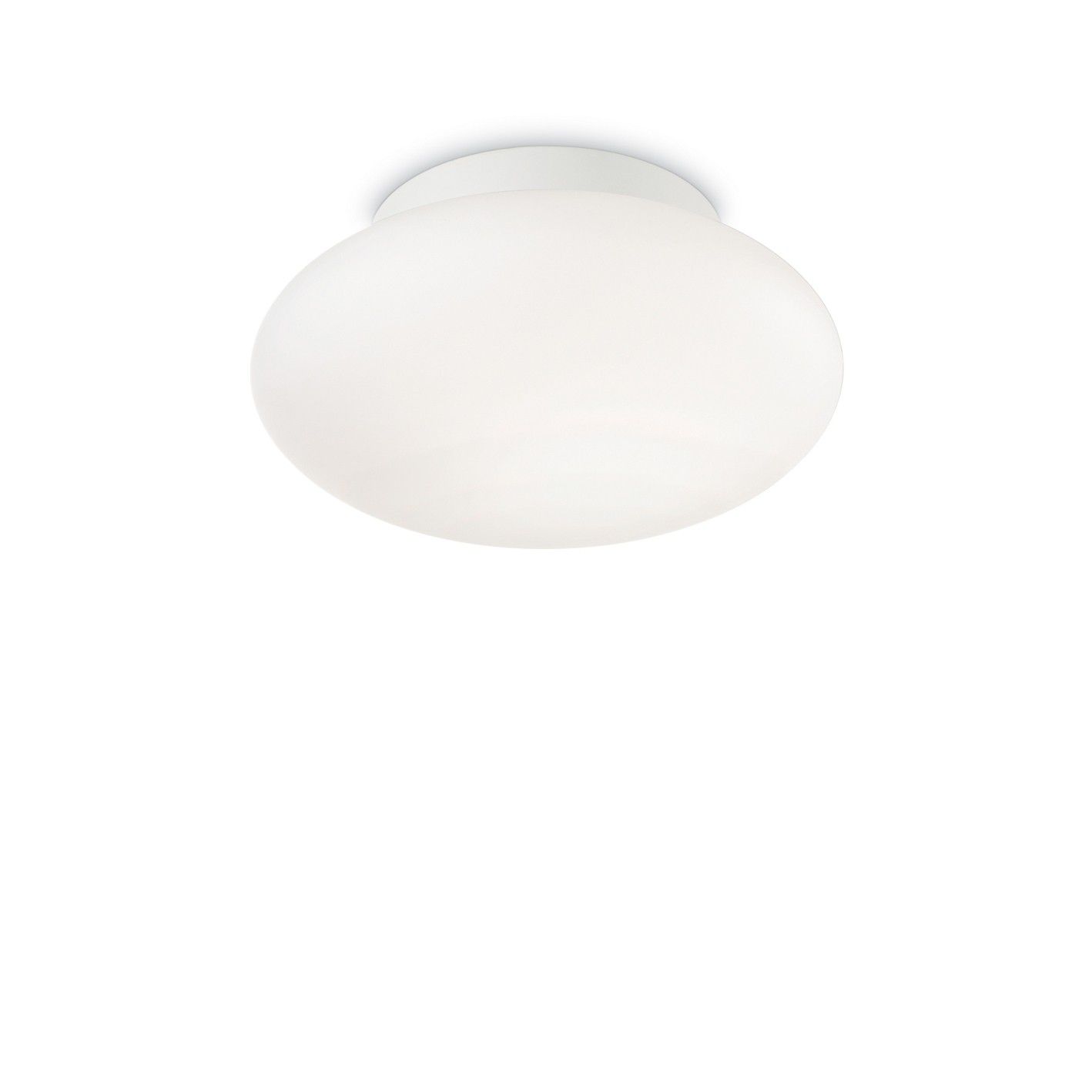 venkovní nástěnné a stropní svítidlo Ideal Lux Bubble PL1 135250 1x60W E27 - bílá - Dekolamp s.r.o.