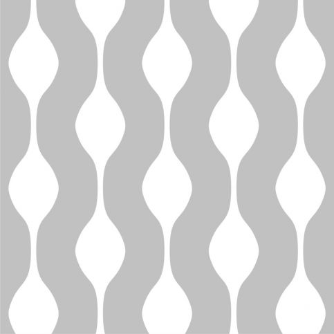 Tapety Vertical Waves 16,8 cm Grey & White - Homedesign-shop.com