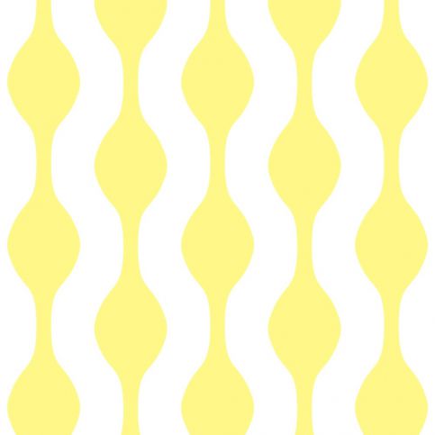 Tapety Vertical Waves 16,8 cm Yellow & White - Homedesign-shop.com