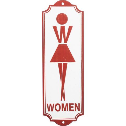 Nástěnný dekorativní nápis Toilet Women - KARE