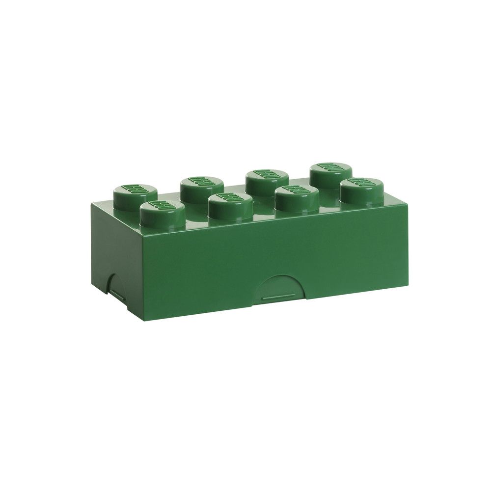 Tmavě zelený svačinový box LEGO® - alza.cz
