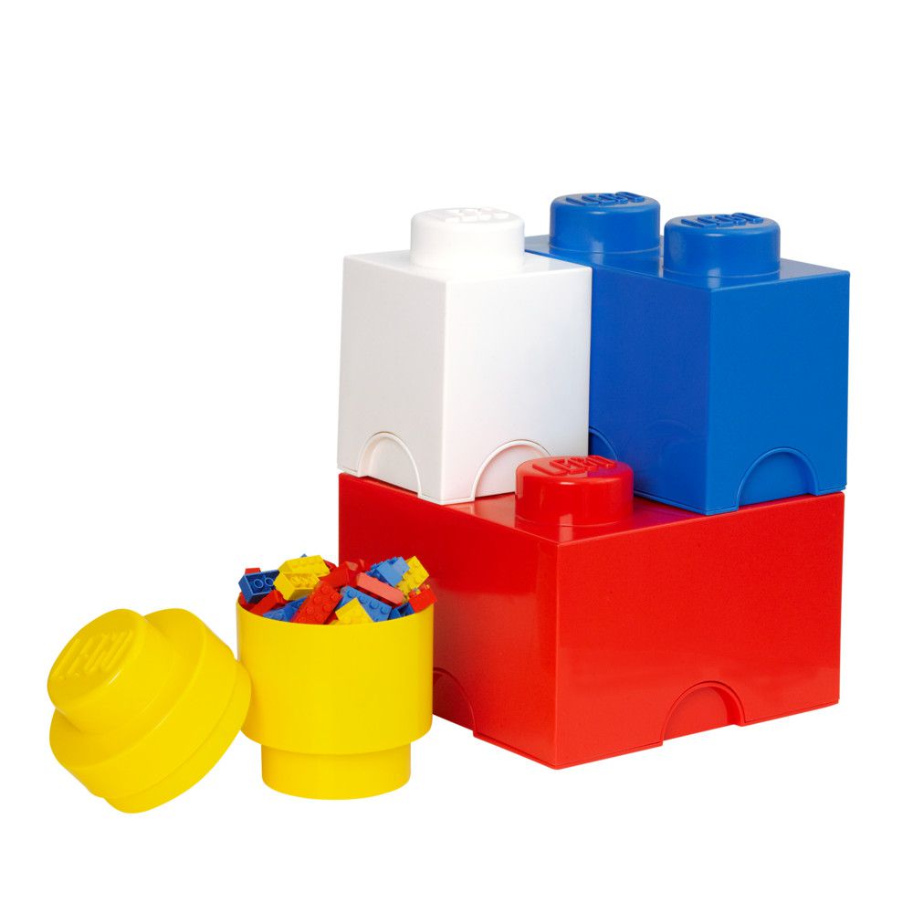 Sada 4 úložných boxů LEGO® - Bonami.cz