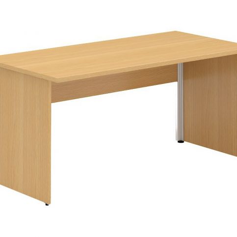 Designová kancelář Kancelářský stůl  Grando 16004, 160x80x73,5cm (Ořech)  - DESIGNOVÁ KANCELÁŘ