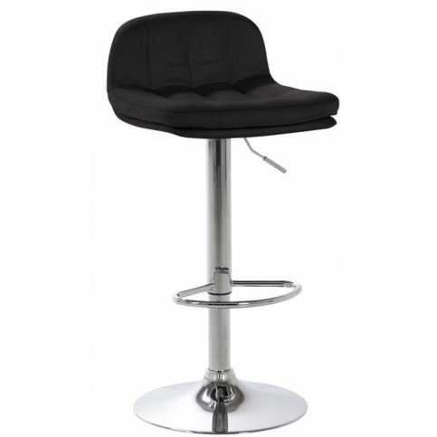 Barová židle Holly II, černá SCHDN0000059282 SCANDI - Designovynabytek.cz