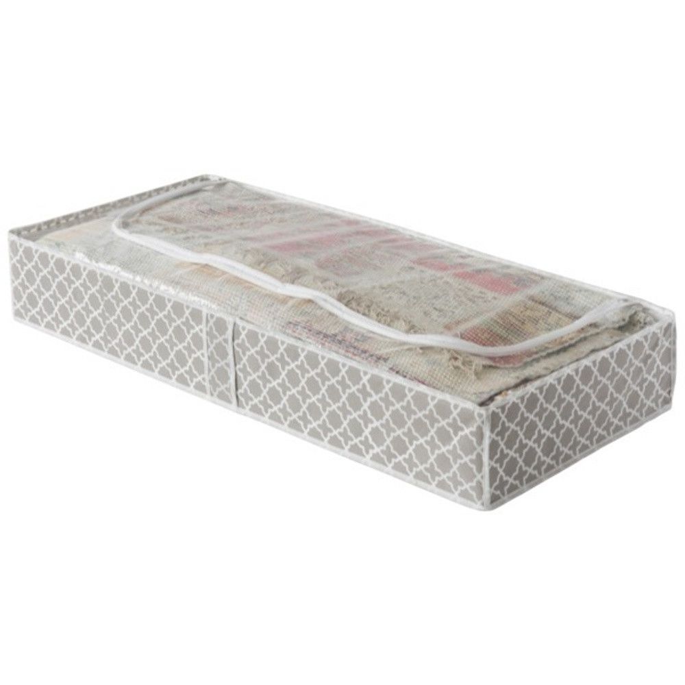 Compactor Nízký textilní úložný box Compactor - \"Madison\" 100 x 46 x 16 cm - Bonami.cz