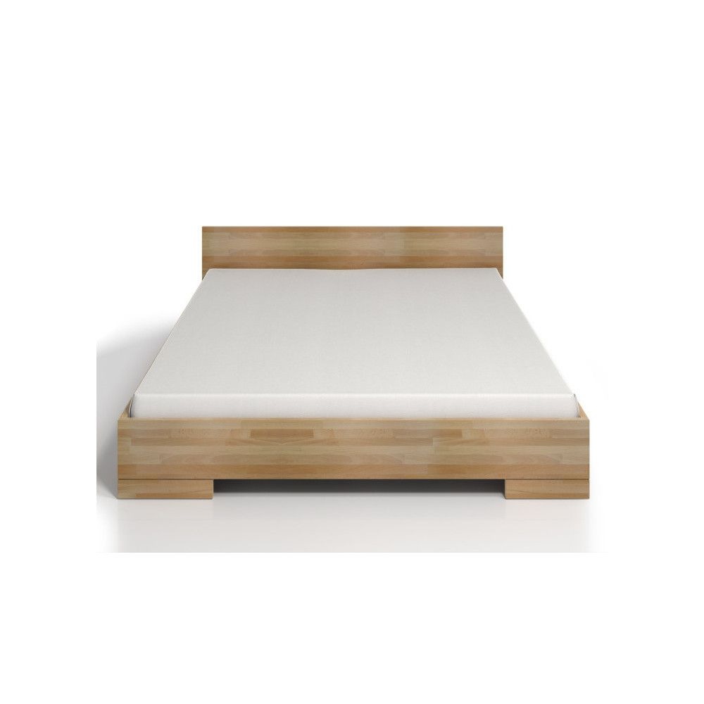 Dvoulůžková postel z bukového dřeva SKANDICA Spectrum Maxi, 140 x 200 cm - Bonami.cz