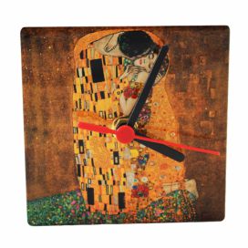 Home Elements Hodiny ker. 11 cm, Klimt