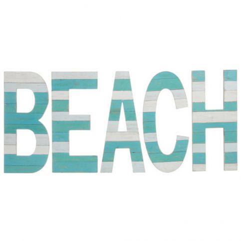 Dekorace J-Line Beach Letter, 21 x 46 cm - Bonami.cz