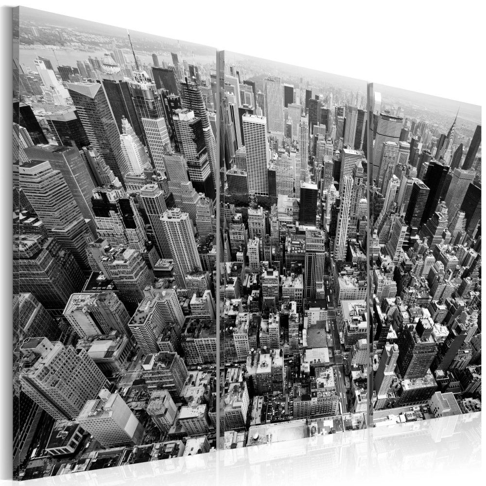 Obraz na plátně Bimago - Střechy newyorského Manhattanu 60x40 cm - GLIX DECO s.r.o.