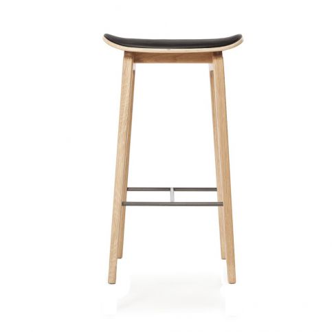 Dřevěná barová židle NORR11 NY11, 65 x 30  cm - Bonami.cz