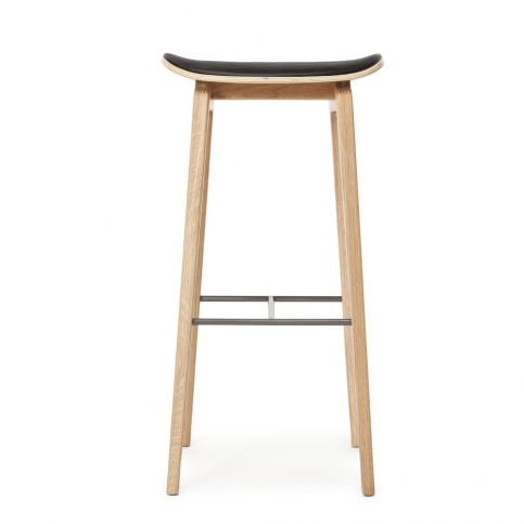 Dřevěná barová židle NORR11 NY11, 75 x 30  cm - Bonami.cz