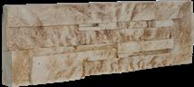 Obklad Vaspo kámen lámaný béžovohnědá 10,7x36 cm reliéfní V53004 (bal.0,500 m2) - Siko - koupelny - kuchyně