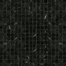 Kamenná mozaika Premium Mosaic Stone černá 30x30 cm leštěná STMOS15BKP (bal.1,020 m2) - Siko - koupelny - kuchyně