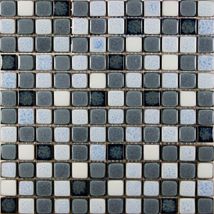 Keramická mozaika Premium Mosaic šedá 30x30 cm lesk MOSS23MIX2 - Siko - koupelny - kuchyně