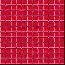 Skleněná mozaika Premium Mosaic červená 30x30 cm lesk MOS25RE (bal.1,020 m2) - 