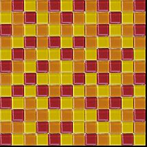 Skleněná mozaika Premium Mosaic vícebarevná 30x30 cm lesk MOS25MIX7 (bal.1,020 m2), 1ks - Siko - koupelny - kuchyně