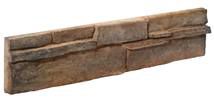 Obklad Stones Bedrock brown 11,7x55 cm reliéfní BEDROCKBR (bal.0,320 m2) - Siko - koupelny - kuchyně