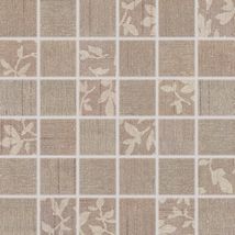 Mozaika Rako Textile hnědá 30x30 cm mat WDM05103.1 - Siko - koupelny - kuchyně