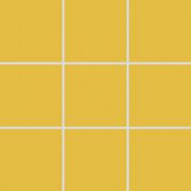 Mozaika Rako Color Two tmavě žlutá 10x10 cm mat GAA0K142.1 (bal.1,000 m2)